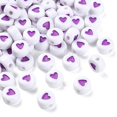 Opaque Acrylic Beads X1-MACR-N008-57D-1