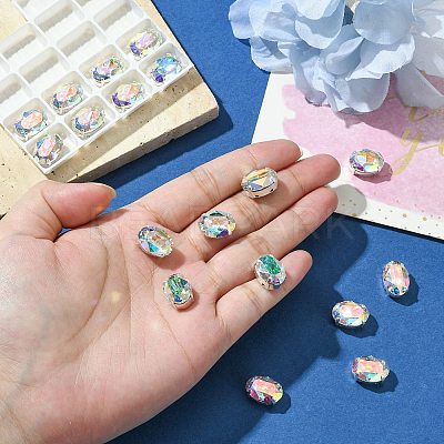 Preciosa® MAXIMA Crystal Sew-On Cups Y-PRC-SB14-00030-200-S-1