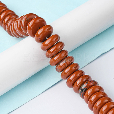 Natural Red Jasper Beads Strands G-F743-01B-1