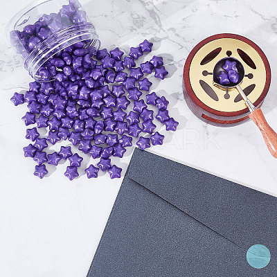 Sealing Wax Particles Kits for Retro Seal Stamp DIY-CP0003-54M-1