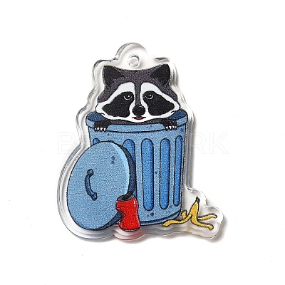 Printed Acrylic Pendants SACR-F005-02C-1