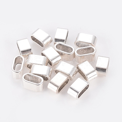 Tibetan Style Slider Charms for Leather Bracelet Making TIBEB-A101908-AS-LF-1