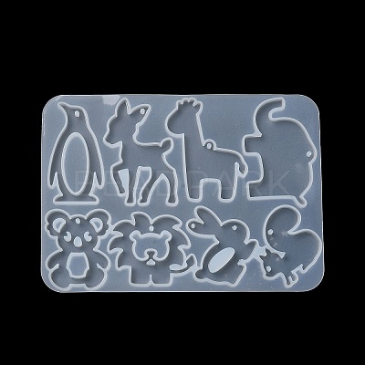 Penguin/Lion/Rabbit DIY Pendant Silhouette Silicone Molds SIL-F010-03-1