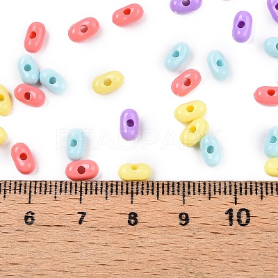 Opaque Acrylic Beads MACR-T048-02M-14-1