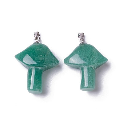 Natural Mixed Stone Pendants G-B035-01-1