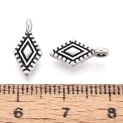 Tibetan Style Alloy Pendants TIBE-N015-02AS-1