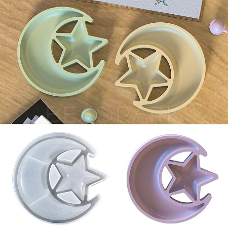 Moon with Star Silicone Molds SIL-V005-07-1
