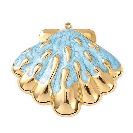 Ocean 304 Stainless Steel Pendants X-STAS-K329-14A-G-1