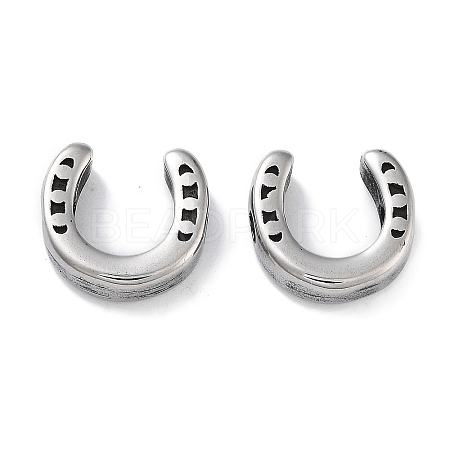 304 Stainless Steel Beads Hand Polished STAS-M057-14AS-1