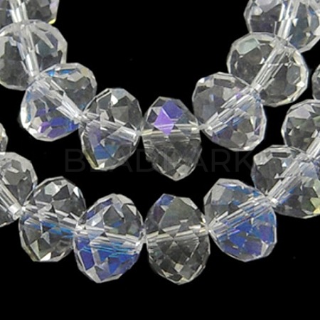 Glass Beads Strands X-GR6MMY-28-1
