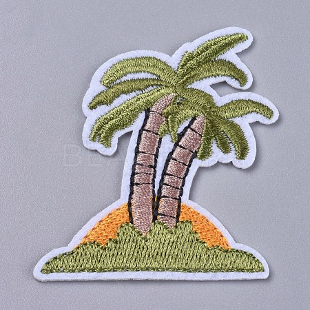 Computerized Embroidery Cloth Iron On/Sew On Patches DIY-D030-D09-1