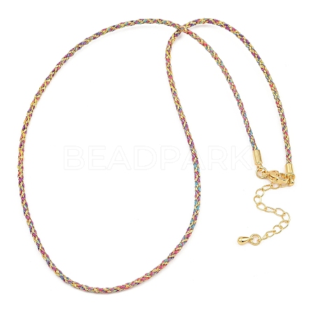 2MM Nylon Braided Cord Necklace Making MAK-A019-02G-24-1