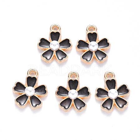 Alloy Enamel Charms X-ENAM-N054-028D-1