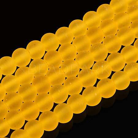 Transparent Glass Beads Strands GLAA-T032-T4mm-MD11-1