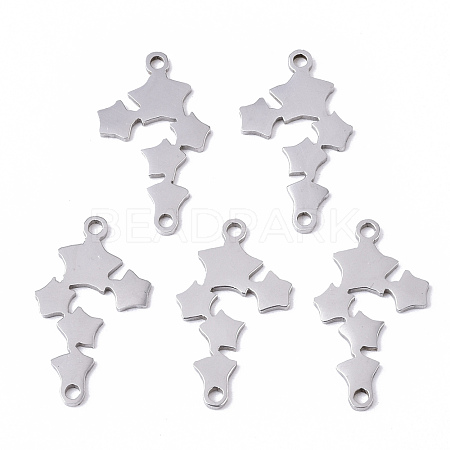 Tarnish Resistant 201 Stainless Steel Links Connectors STAS-N091-72-1