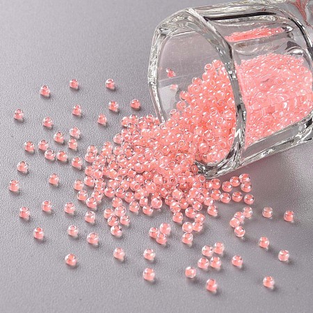 11/0 FGB Grade A Transparent Glass Seed Beads X-SEED-N001-F-233-1