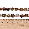 Natural Indian Agate Beads Strands G-Z080-A27-8mm-5