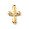 304 Stainless Steel Rhinestone Pendants STAS-D300-01G-16-1