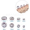 Brass Rhinestone Spacer Beads RB-PH0007-01B-2