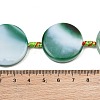 Natural Banded Agate Coin Beads Strands GG-CBAE0EB-06C-4