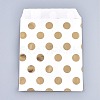 Polka Dot Pattern Eco-Friendly Kraft Paper Bags X-AJEW-M207-H01-03-2