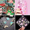 60g 10 Styles Handmade Polymer Clay Cabochons CLAY-CJ0001-66-7