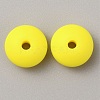 Rondelle Food Grade Eco-Friendly Silicone Abacus Beads SIL-WH0008-14N-03-1