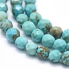 Natural Magnesite Beads Strands G-D0012-01A-3