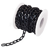 Oval Oxidation Aluminum Curb Chains CHA-TA0001-13-4