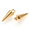 Rack Plating 201 Stainless Steel Charms STAS-S119-110G-2