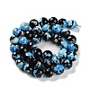 Natural Fire Crackle Agate Beads Strands G-M437-A01-01H-3