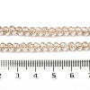 Transparent Glass Beads EGLA-A035-T4mm-D22-5