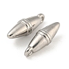 Non-Tarnish 304 Stainless Steel Pendants STAS-N103-122P-2