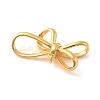 925 Sterling Silver Bowknot Connector Charms STER-S013-01G-2