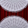 Plastic & Lace Folding Fan AJEW-WH0709-241A-4