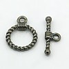 Tibetan Style Alloy Toggle Clasps LS-TIBE-EA9138Y-B-FF-1