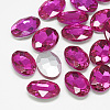 Pointed Back Glass Rhinestone Cabochons RGLA-T080-18x25mm-09-1