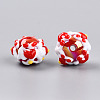 Opaque Acrylic Beads SACR-YW0002-01A-3