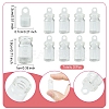 30Pcs Glass Empty Bottle Pendant Decoration CON-YW0001-78-3