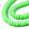 Handmade Polymer Clay Beads Strands CLAY-R089-6mm-131-2