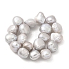 Dyed Natural Cultured Freshwater Pearl Beads Strands PEAR-A006-11E-3