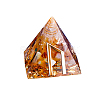 Orgonite Pyramid Resin Display Decorations DJEW-PW0006-03N-1