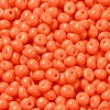 6/0 Opaque Baking Paint Glass Seed Beads SEED-M012-02A-05-3