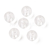 Transparent acrylic beads X-PL526_8MM-3