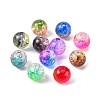360Pcs 12 Style Transparent Crackle Acrylic Beads CACR-YW0001-03-3