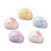 Opaque Resin Decoden Cabochons RESI-K035-04-1