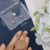 6Pcs 304 Stainless Steel Ear Nuts STAS-BBC0005-38P-3