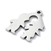 304 Stainless Steel Charms STAS-C097-33P-2