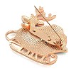 Christmas Theme Alloy Enamel Brooches JEWB-S022-03H-2