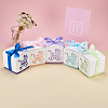 Hollow Stroller BB Car Carriage Candy Box wedding party gifts with Ribbons CON-BC0004-97D-7